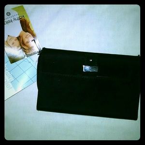 Black wallet organizer Kathy Ireland
